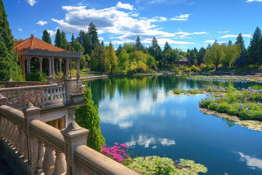 Manito Park: The Colorful Renaissance Garden in Spokane, Washington