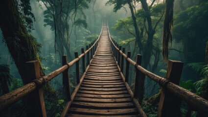 Fototapeta premium Redwoods Canopy Walkway