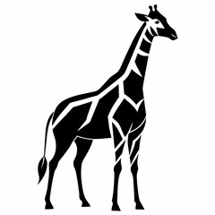 Fototapeta premium giraffe vector illustration