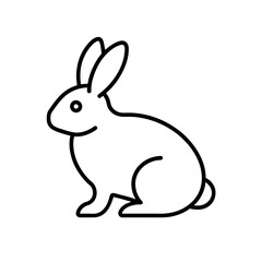 Obraz premium vector illustration of a rabbit