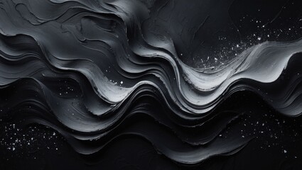 Glass marked with paint