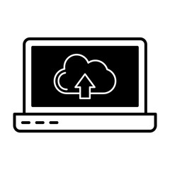 Cloud on display Icon