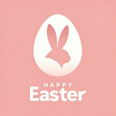Fototapeta premium Ilustración Pascua. Simbolos de pascua sobre fondo asialdo. estilo dibujo 