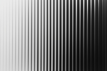 Vertical Stripes Gradient From White to Black Creating an Abstract Background