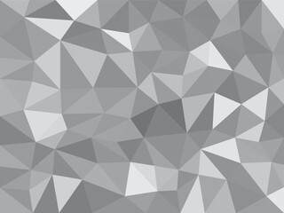Gray Low Poly Abstract Background Texture