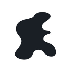 abstrack black shape graphic design