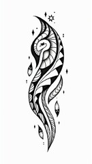 The Line of Life – Geometry and nature in tribal unity.
