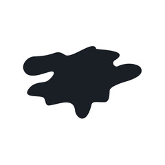 abstrack black shape graphic design