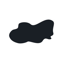 abstrack black shape graphic design