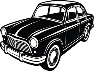 Cars Minimalist and Flat Logo Vector illustration
