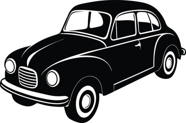 Cars Minimalist and Flat Logo Vector illustration
