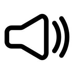 speaker icon for illustration