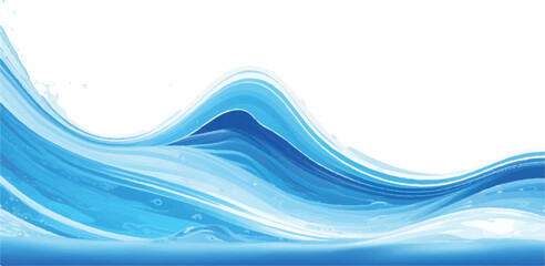 Abstract Blue and White water ocean Curve Background Template with a Modern Light Blue Gradient Design, Perfect for Posters, Brochures, Websites, and Flyers
