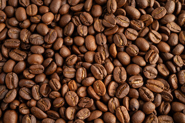 Coffee beans, Import Export Shopping online or eCommerce delivery service store product shipping, trade, supplier concept.