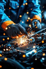 Auto repair that involves elements like wind and fire to fix cars