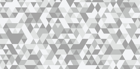 Obraz premium Geometric origami white, gray square cube triangulated random cube low polygon triangle textile abstract corporate creative design. 