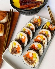 
A fresh and nutritious healthy diet meal featuring colorful vegetables, lean protein, and whole grains. Perfect for clean eating, weight management, and a balanced lifestyle. This wholesome dish prom