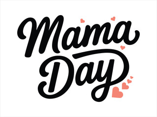 Happy mother's day typography t shirt design. 