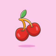 Cherry Illustration