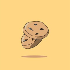 Chocolate Cookies Illustration