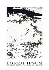 Brush paint Vector Background Templates Set. Hand Painted Artwork Page Collection. Ideal for Banner, Flyer, Invitation, Business Card.