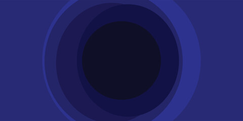 Gradient background. Abstract circle papercut smooth color composition. Vector