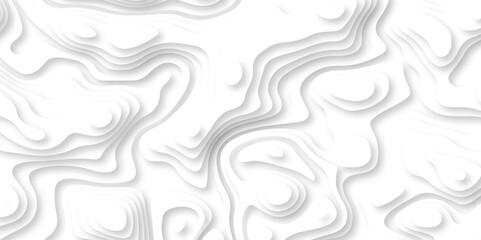 Abstract template business modern white paper to creative origami layer cover curve topo map web geometric relief landscape texture design.	

