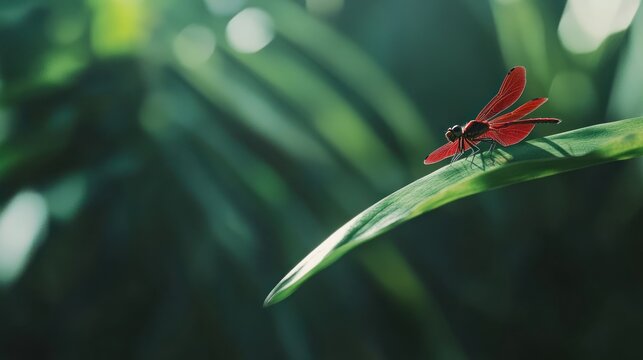 Crimson Dragonfly