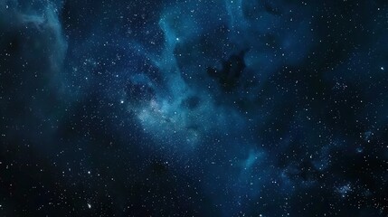 Cosmic Nebula with Stars