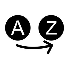 From A to Z Icon