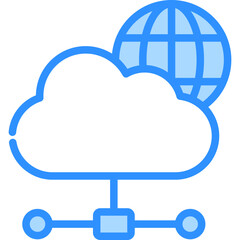 Cloud Network Icon