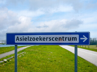 Asylum seekers center [Asielzoekerscentrum] Dronten, Flevoland province, The Netherlands
