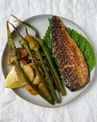 A vibrant and nutritious healthy diet meal featuring fresh vegetables, lean protein, and whole grains. Perfect for clean eating, weight loss, and a balanced lifestyle. This wholesome dish promotes wel