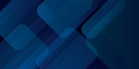 Abstract blue background with glowing geometric lines. Modern blue gradient square shape design. Futuristic technology modern concept. Suit for brochure, corporate, website, poster, banner, cover