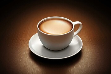 Obraz premium Modern vector graphics showcasing coffee culture.