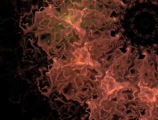 Imaginatory fractal abstract background Image