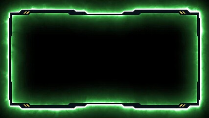 animated facecam overlay for streamer