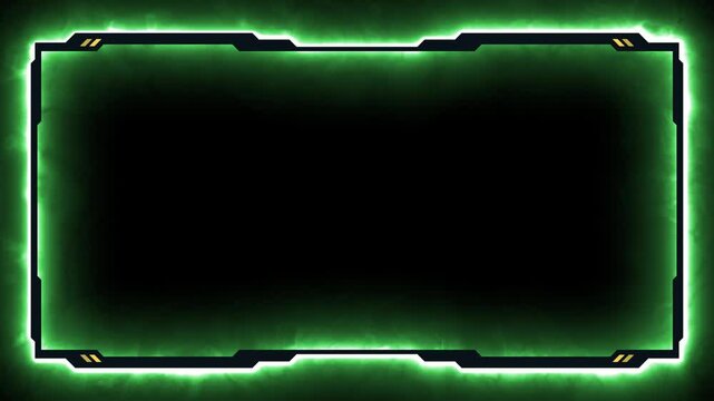 animated facecam overlay for streamer