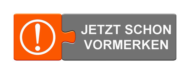 Puzzle Button mit zwei Teilen: Jetzt schon vormerken