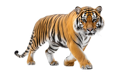 Obraz premium Captivating tiger walking gracefully in animal photography
