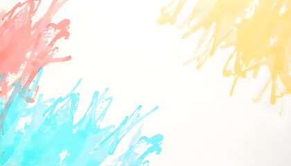 A colorful squiggles background with random hand-drawn lines in pastel tones on a white canvas