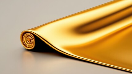 Elegant light brown and gold silk satin abstract background artistic style soft environment close-up view