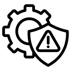 Crisis Management Icon Element For Design