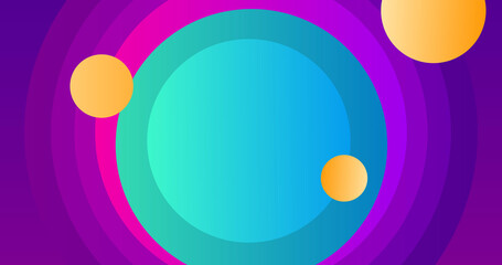 Dynamic shapes move abstract circles, and a funky, colorful bg. Animated retro style creative decoration product launch promotion bg for advertisement cosmetic healthcare. Wellness creams poster fly.