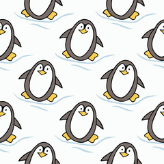 Obraz premium seamless pattern with birds
