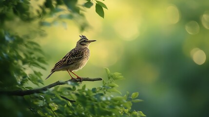 Beautiful songbird sitting tree branch pictures