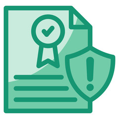 Underwriting Icon Element For Design