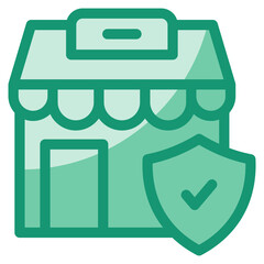 Small Business Icon Element For Design