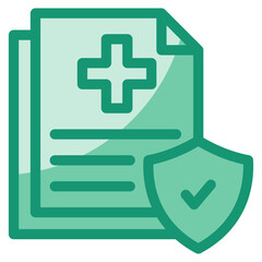 Obraz premium Contract Icon Element For Design