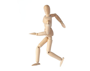 Articulated mannequin and Wooden model captures lifelike motion, perfect for artists and dynamic sketches. A Wooden dummy takes its first steps, moving like a Poseable figure. This